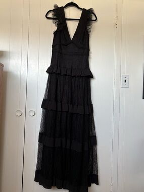 Lulus lace black dress